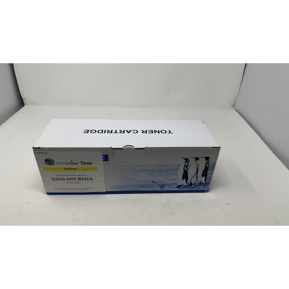 Aftermarket HP Laserjet 125A (CB542A) Yellow Ink Toner Cartridge
